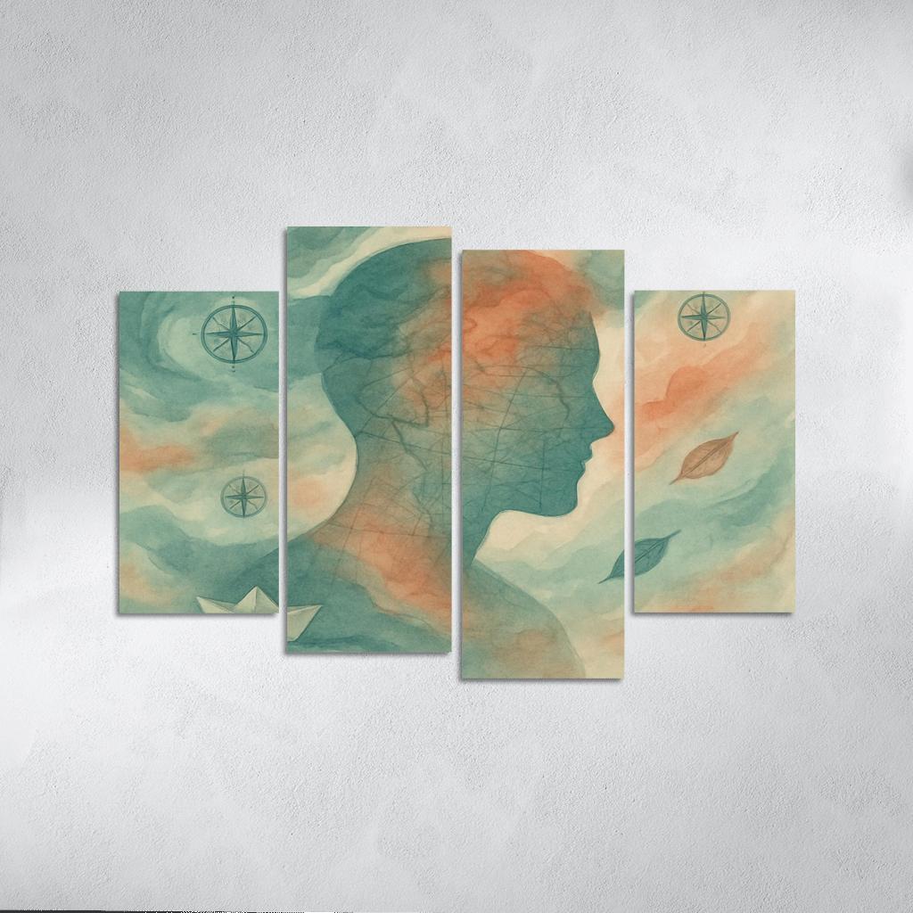 Cartography Of Inner Weather framed paintings