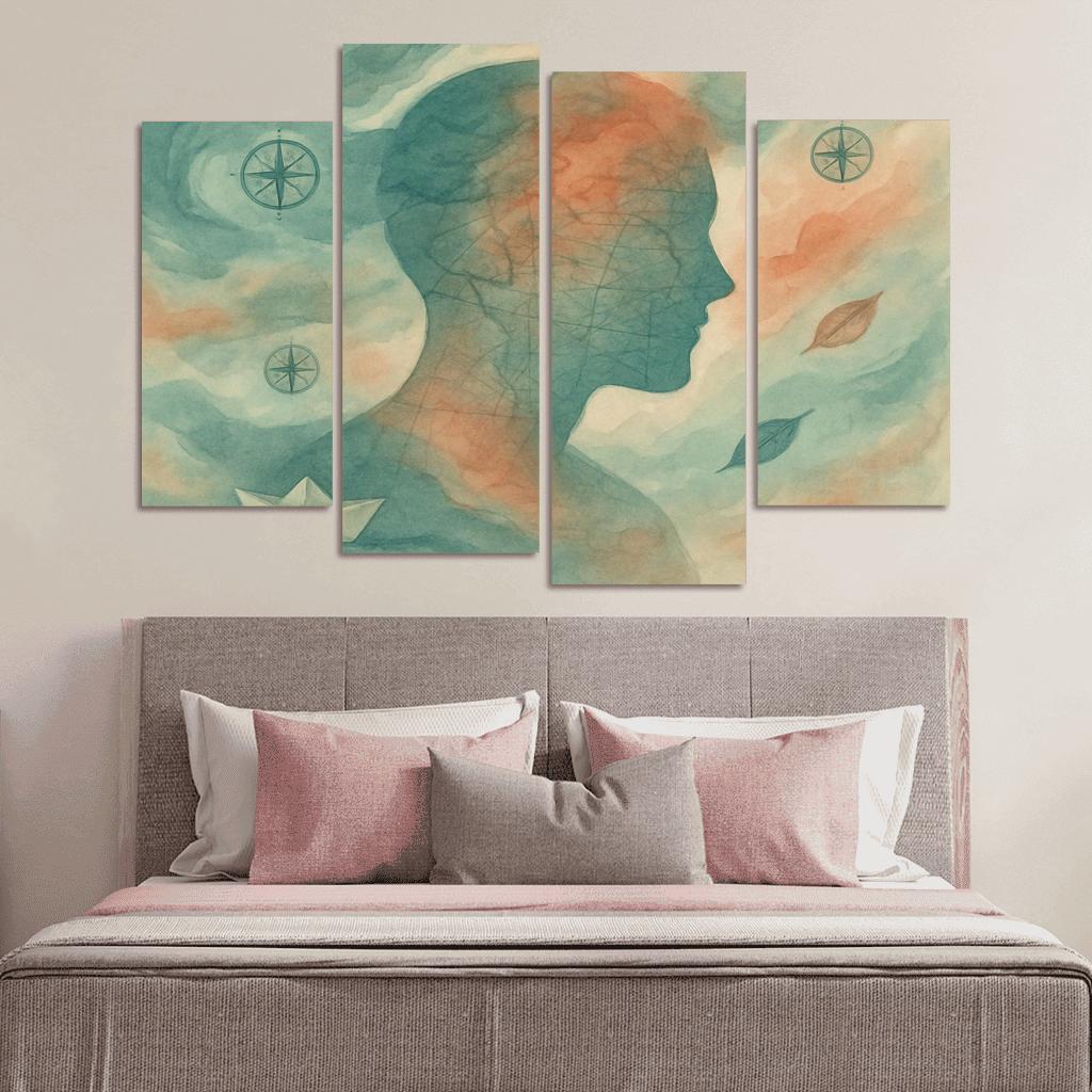 Cartography Of Inner Weather framed paintings