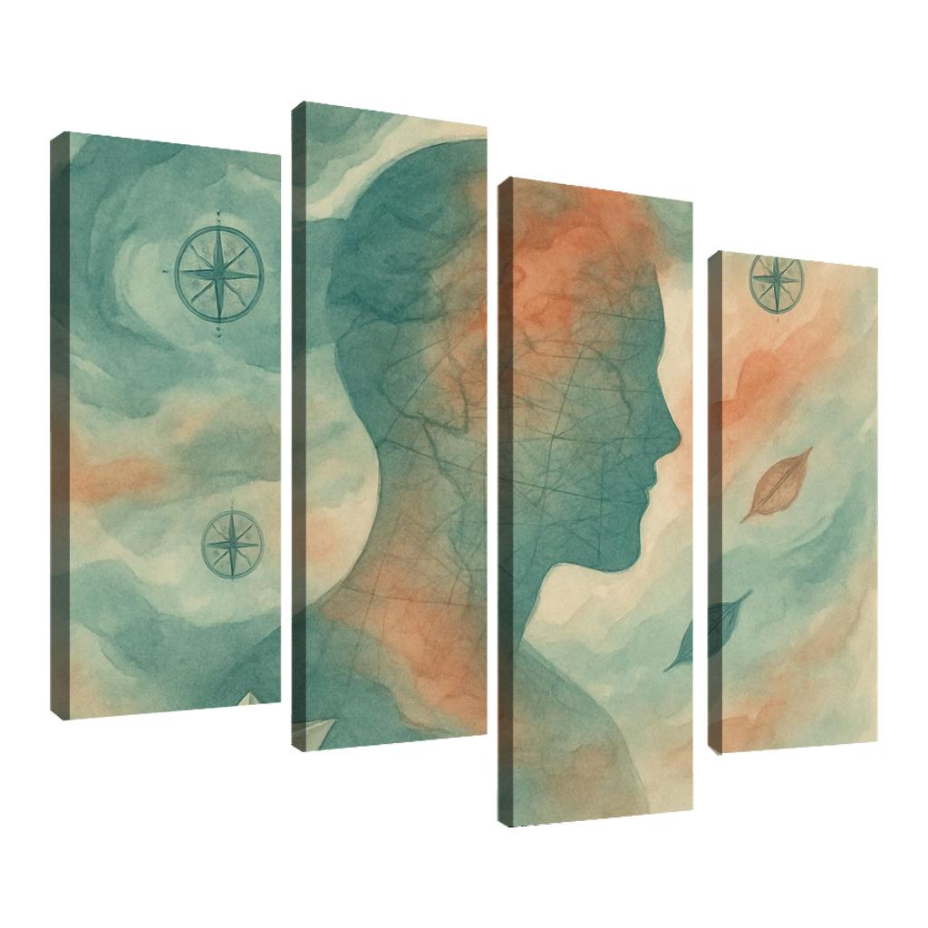 Cartography Of Inner Weather framed paintings