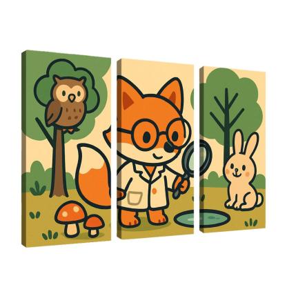 Forest Scientist Fox Club art trends