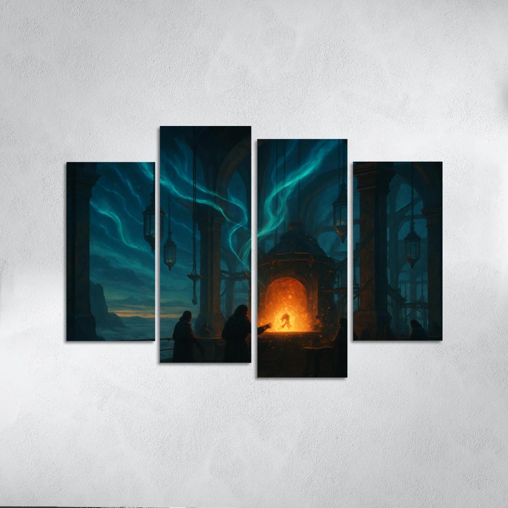 The Aurora Foundry wall art
