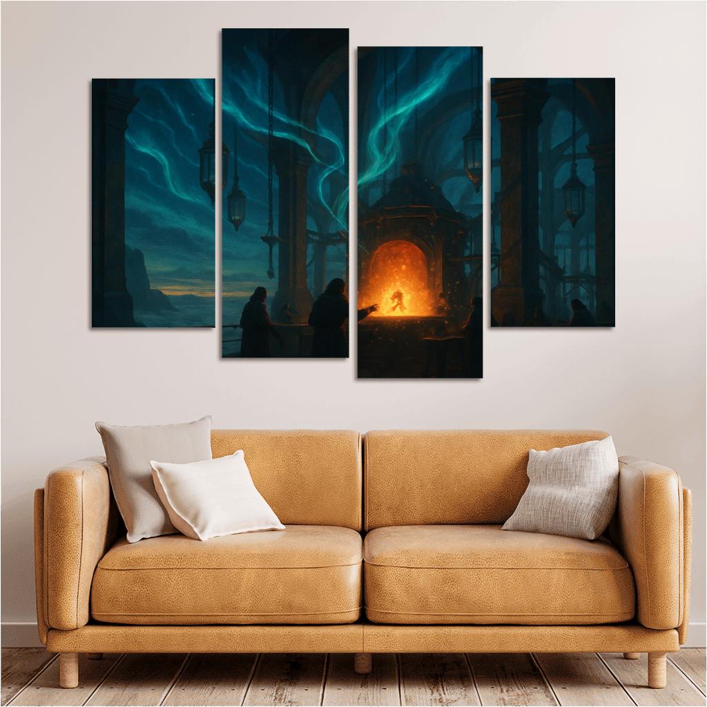 The Aurora Foundry wall art
