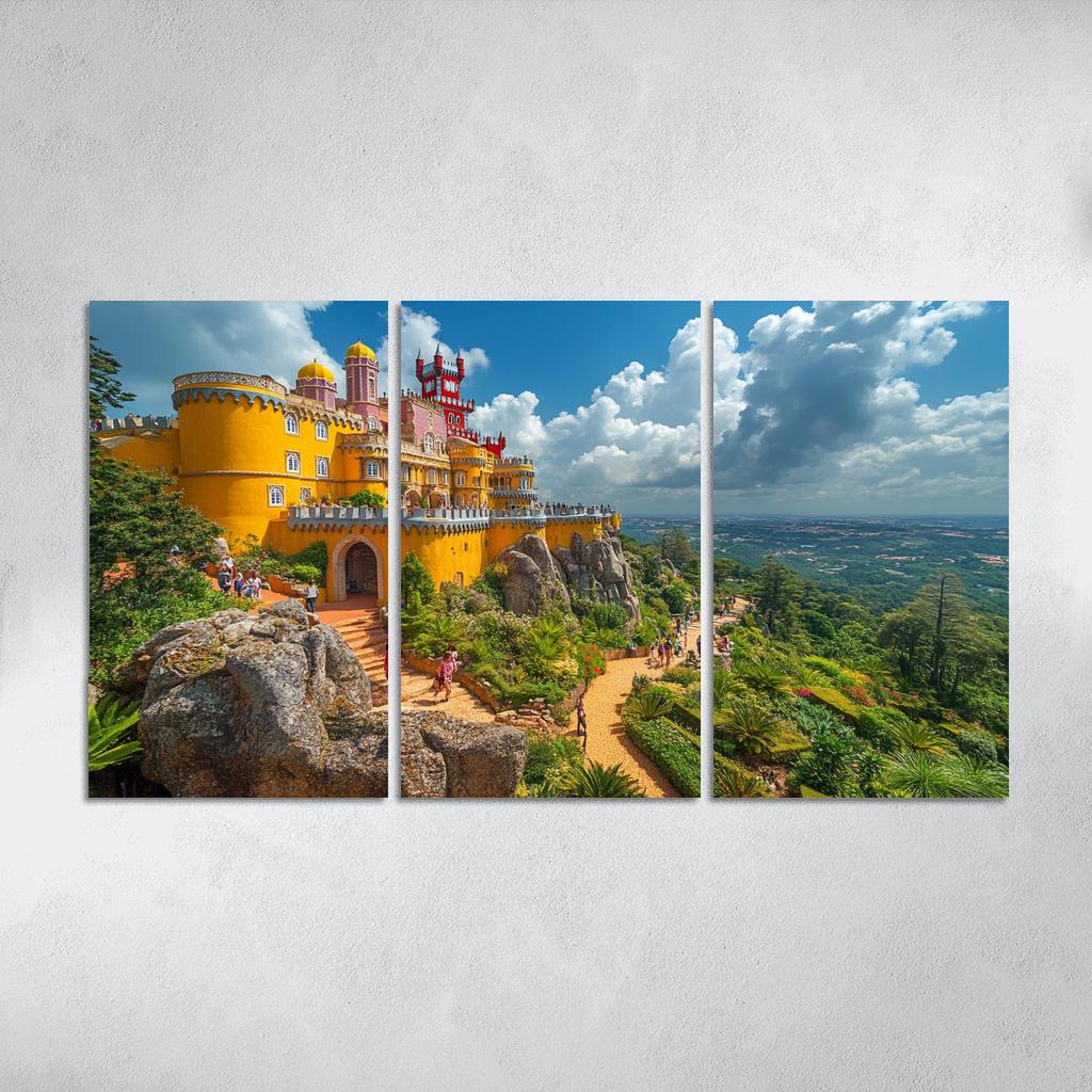 Pena Palace And Park modern paintings frame