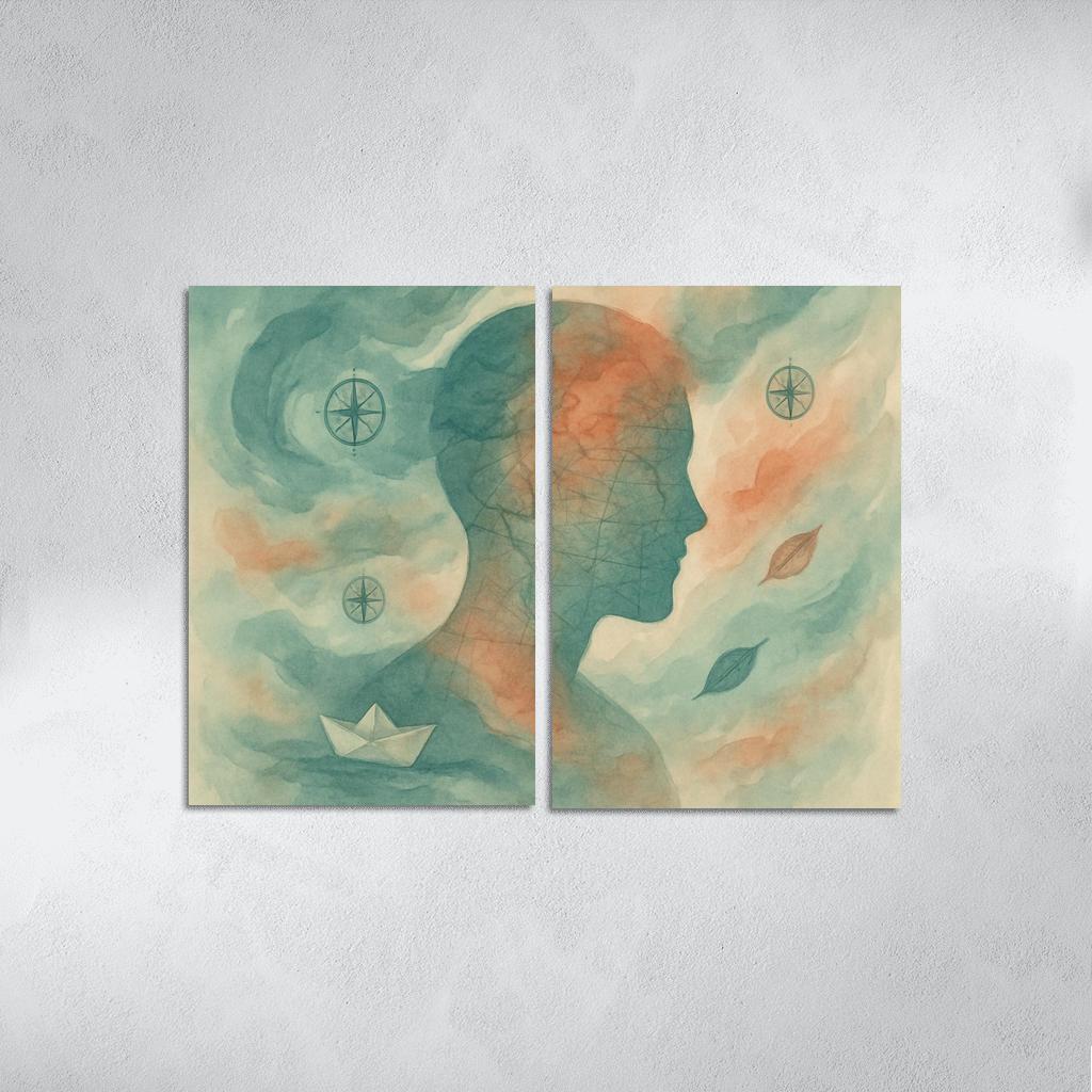 Cartography Of Inner Weather framed paintings