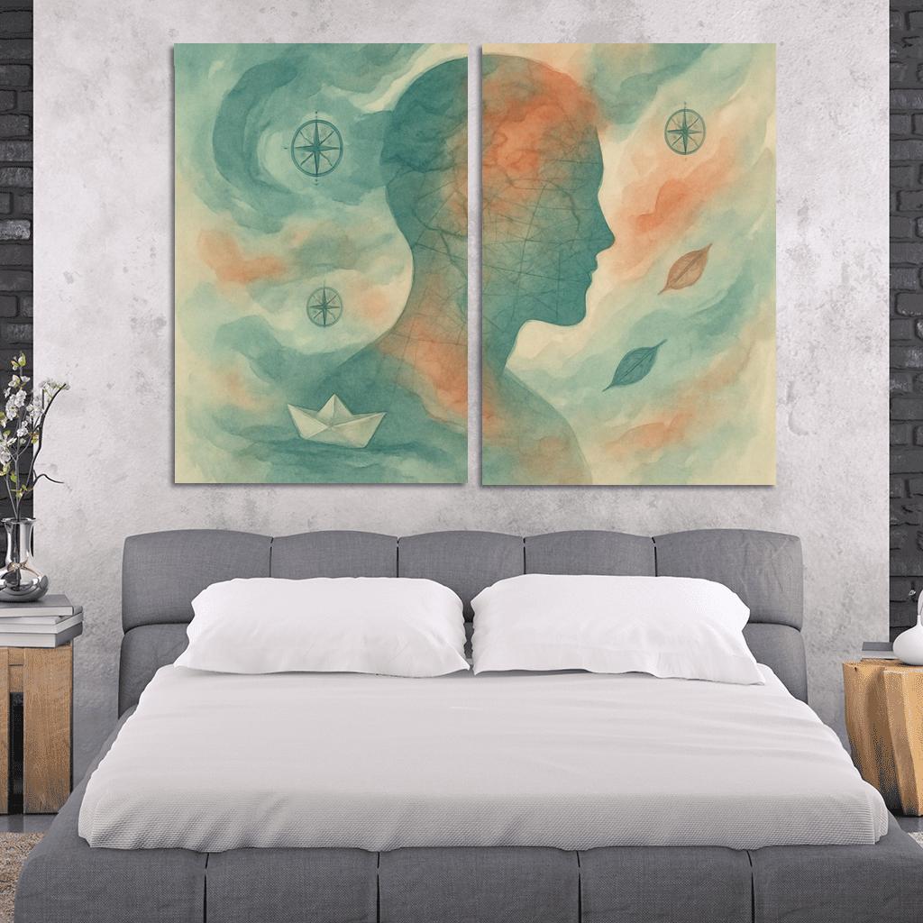 Cartography Of Inner Weather framed paintings