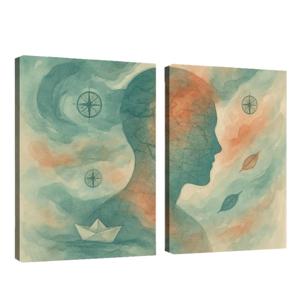 Cartography Of Inner Weather framed paintings