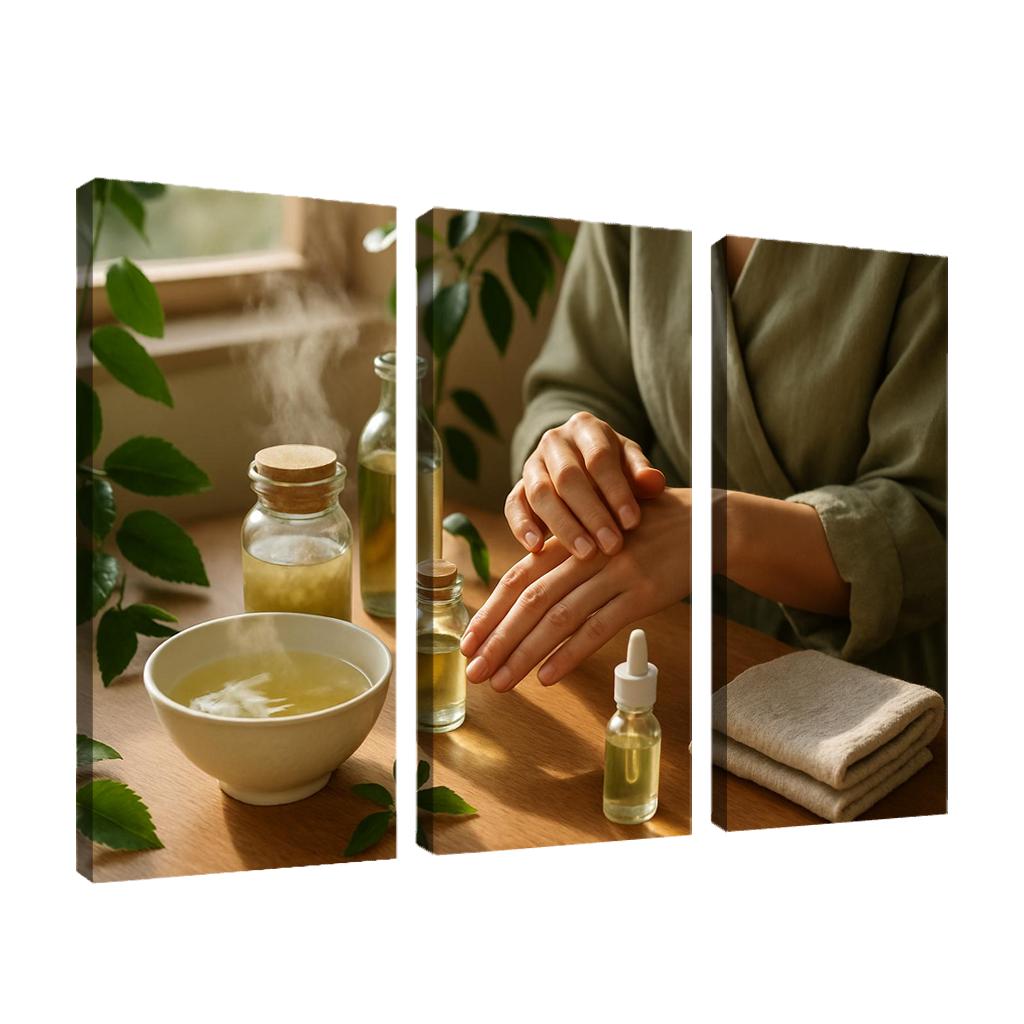 Botanical Skin Rituals premium artwork frames