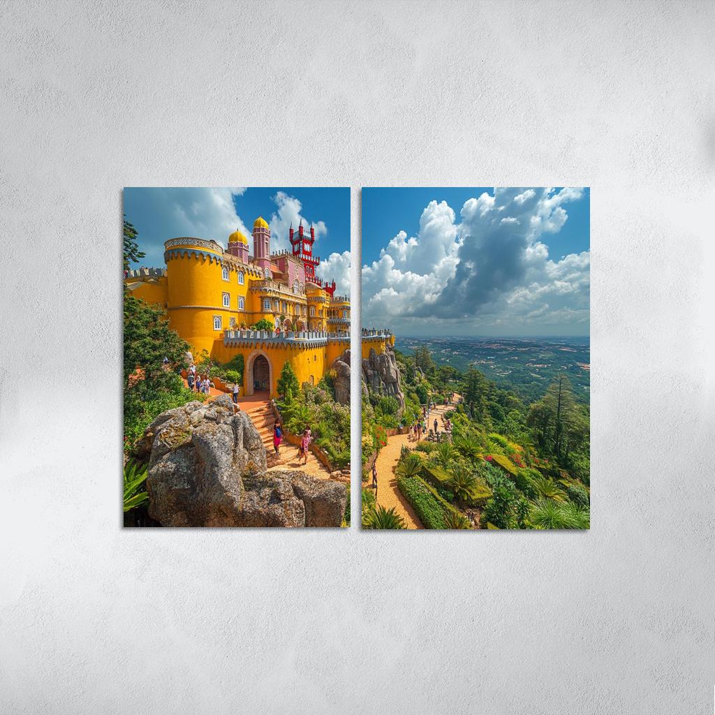 Pena Palace And Park modern paintings frame