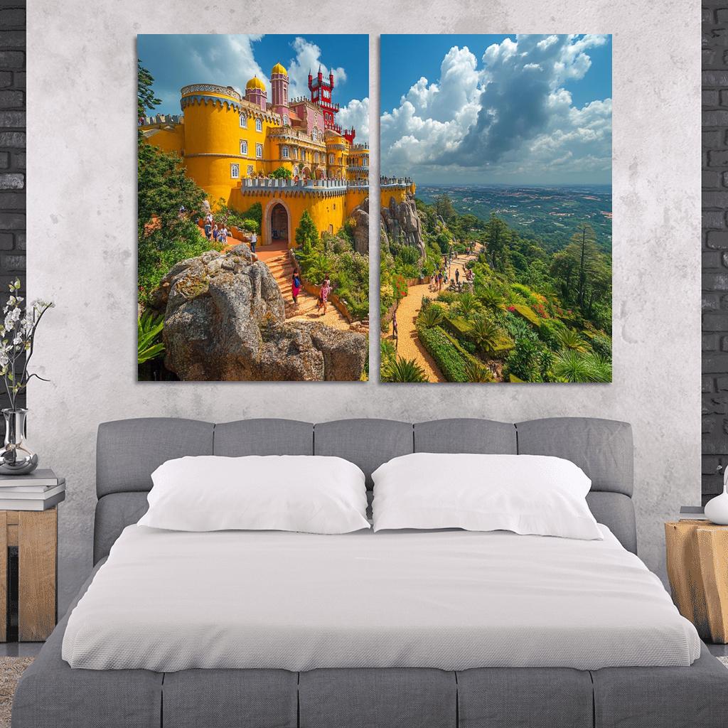 Pena Palace And Park modern paintings frame