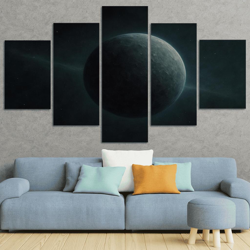 Whispers Of A Rogue Planet multi-panel paintings