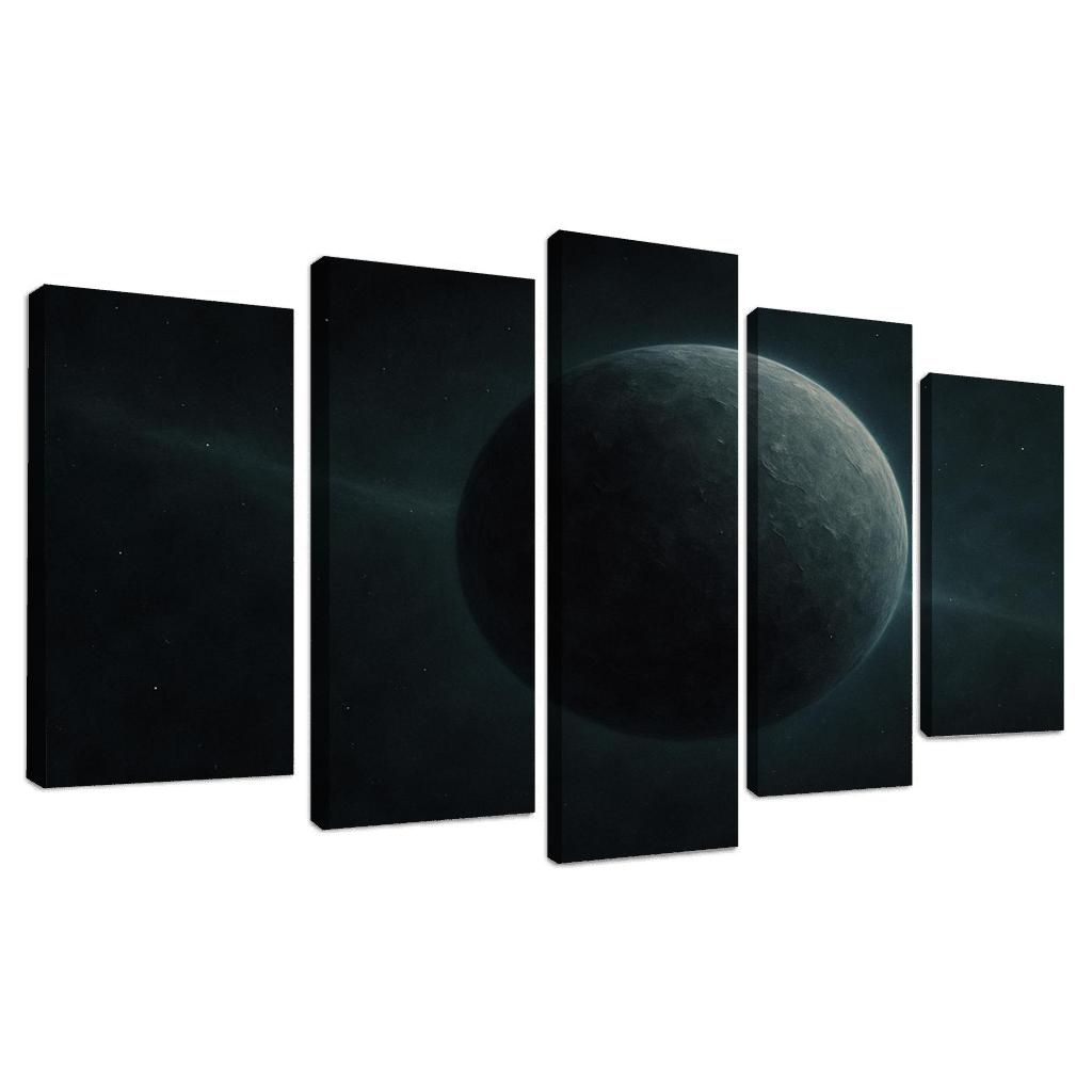Whispers Of A Rogue Planet multi-panel paintings