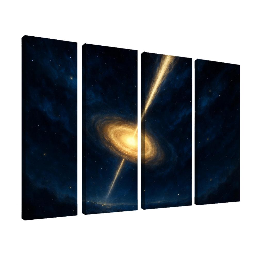 Quasar Lighthouse Of The Early Universe abstract paintings frame