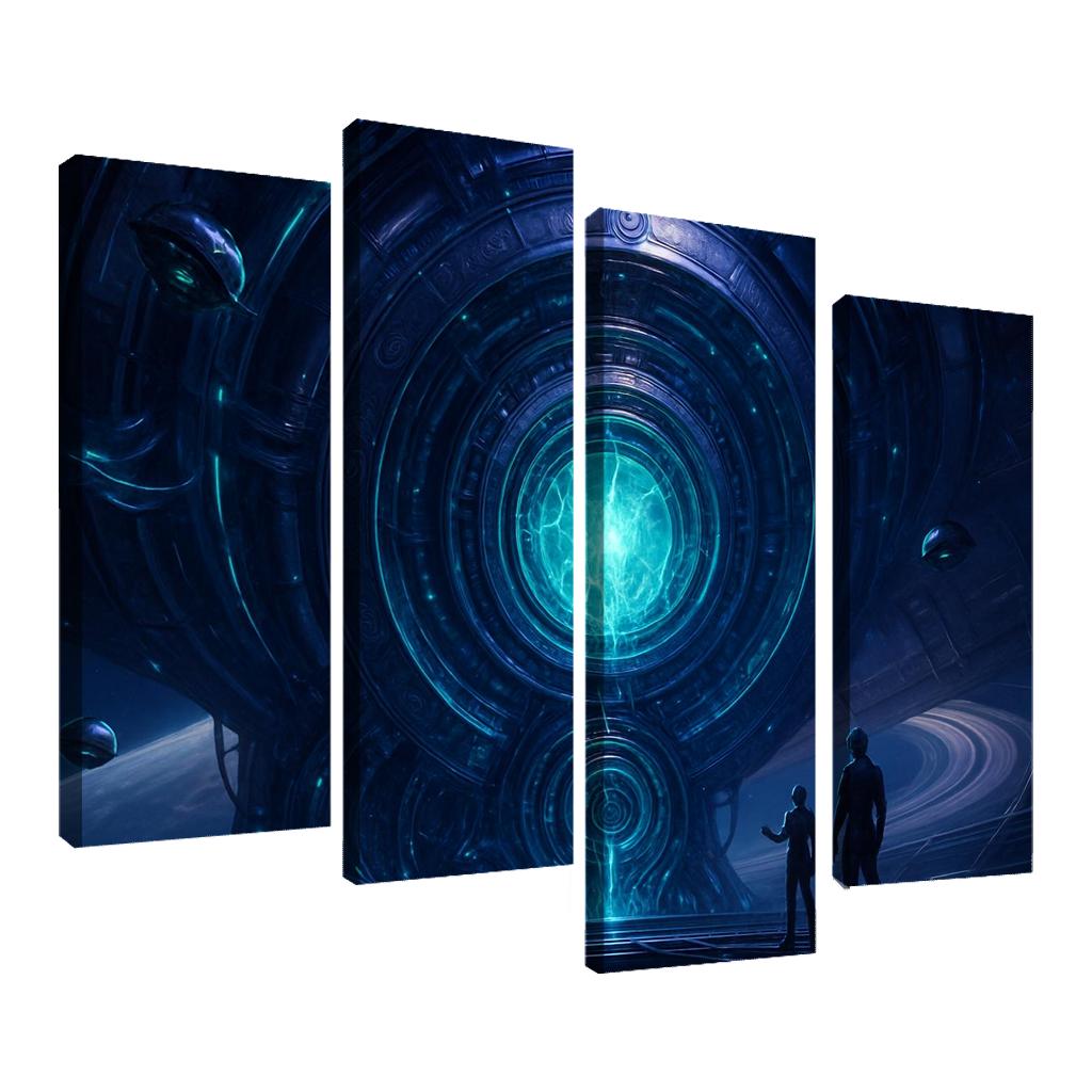 Astraforge Aurora Engine framed paintings