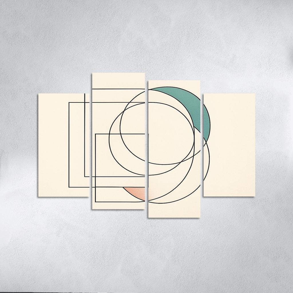 Quiet Geometry decor
