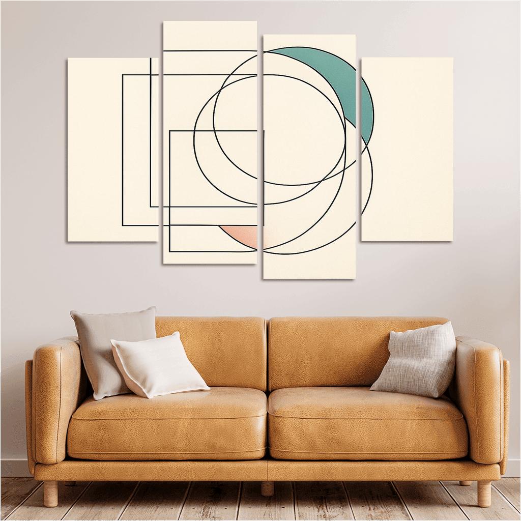 Quiet Geometry decor