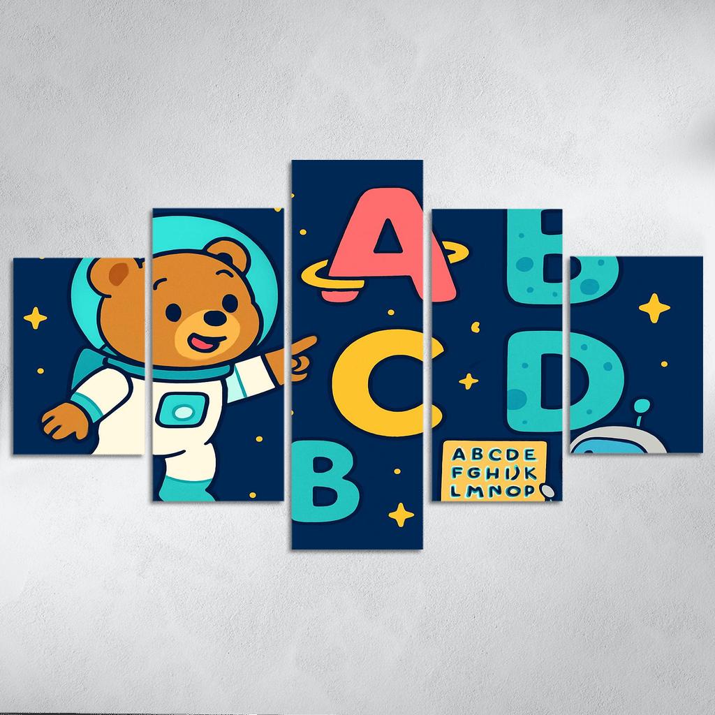 Galaxy Alphabet Adventure art trends
