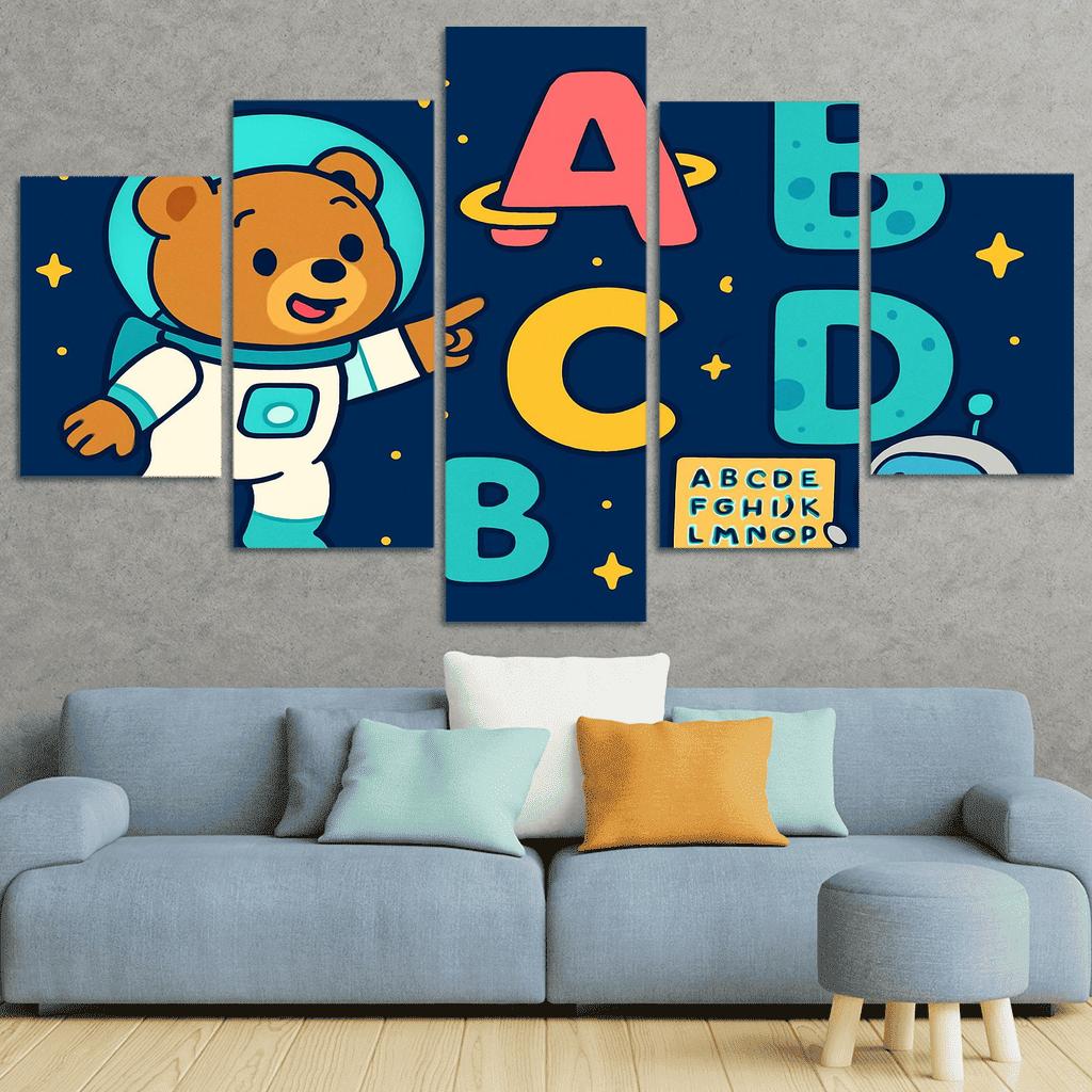 Galaxy Alphabet Adventure art trends