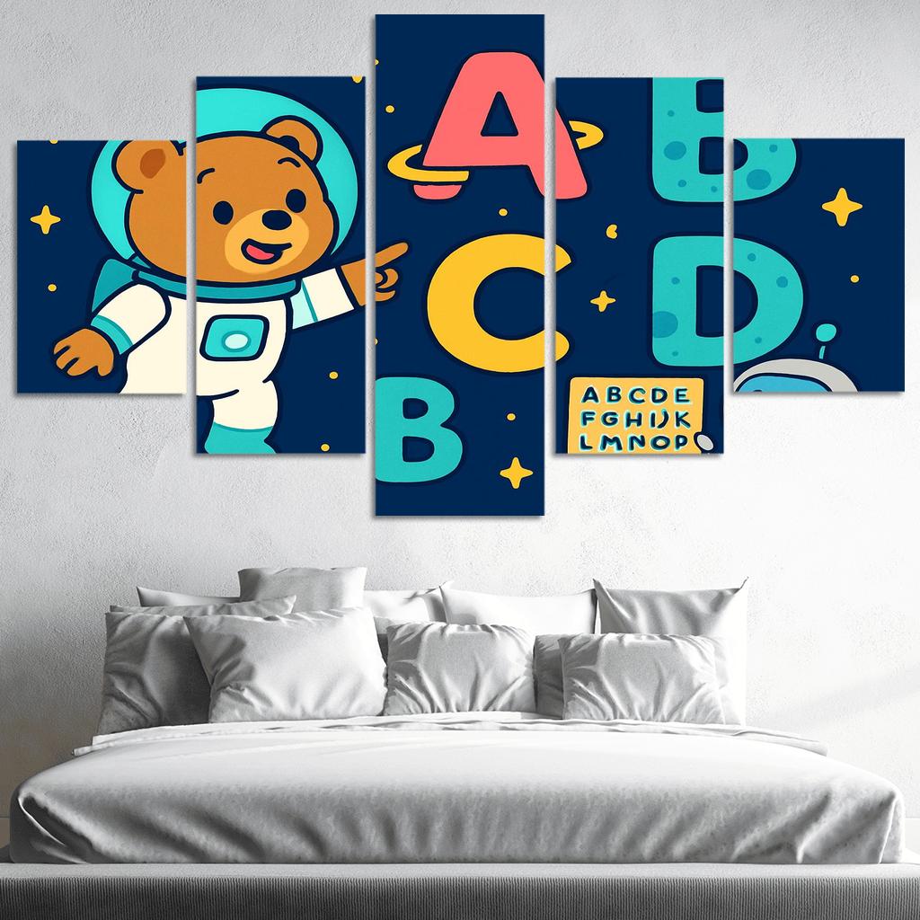 Galaxy Alphabet Adventure art trends