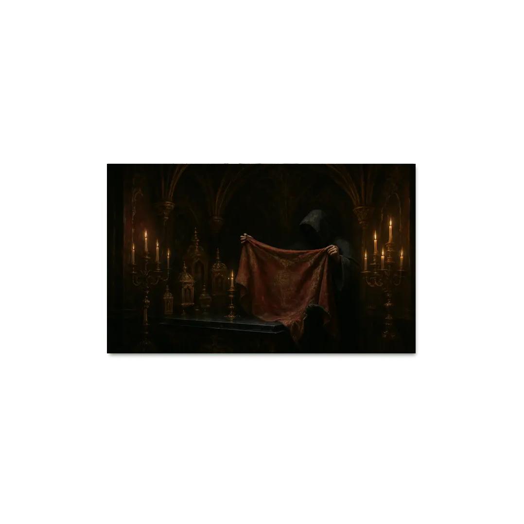 Obsidian Reliquary Altar decor