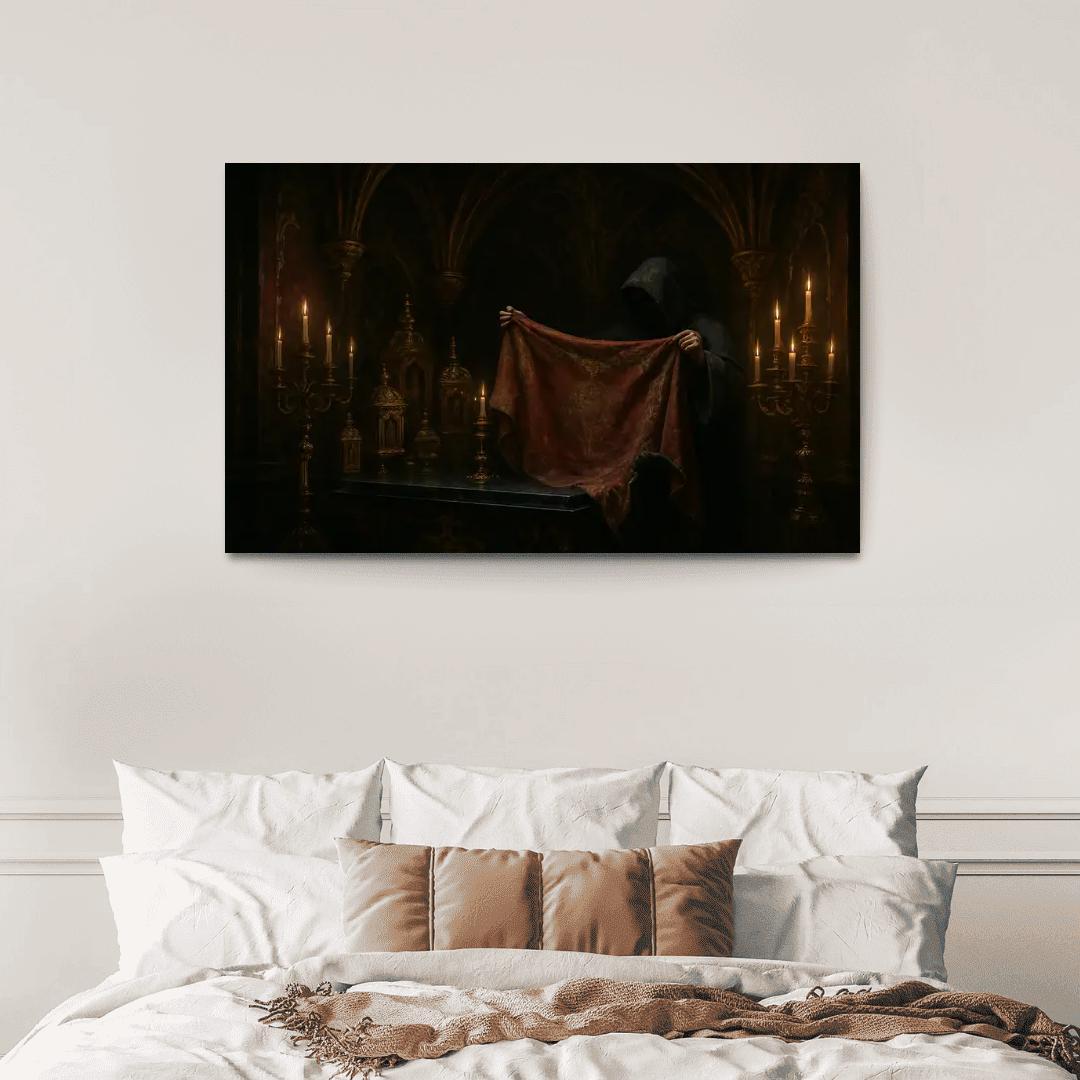 Obsidian Reliquary Altar decor