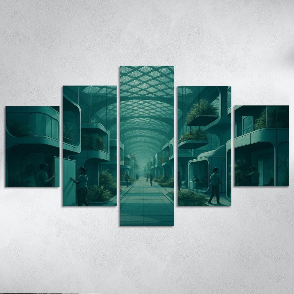 Lattice Canopy Habitats home decor