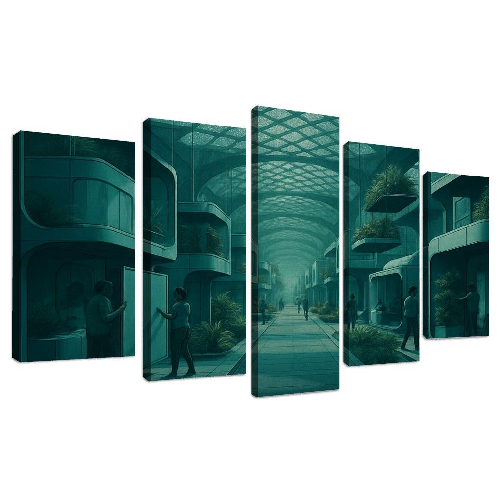 Lattice Canopy Habitats home decor