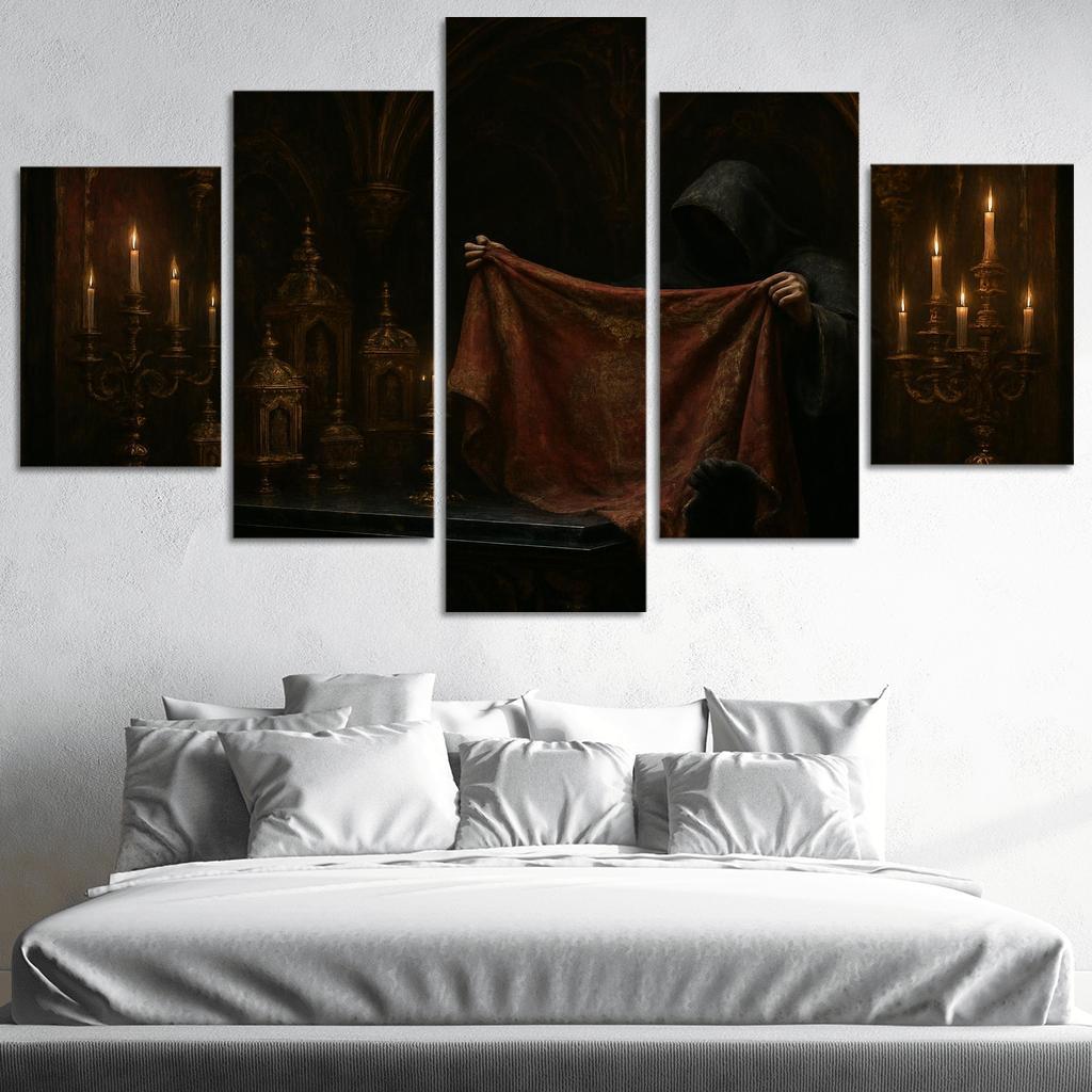 Obsidian Reliquary Altar decor