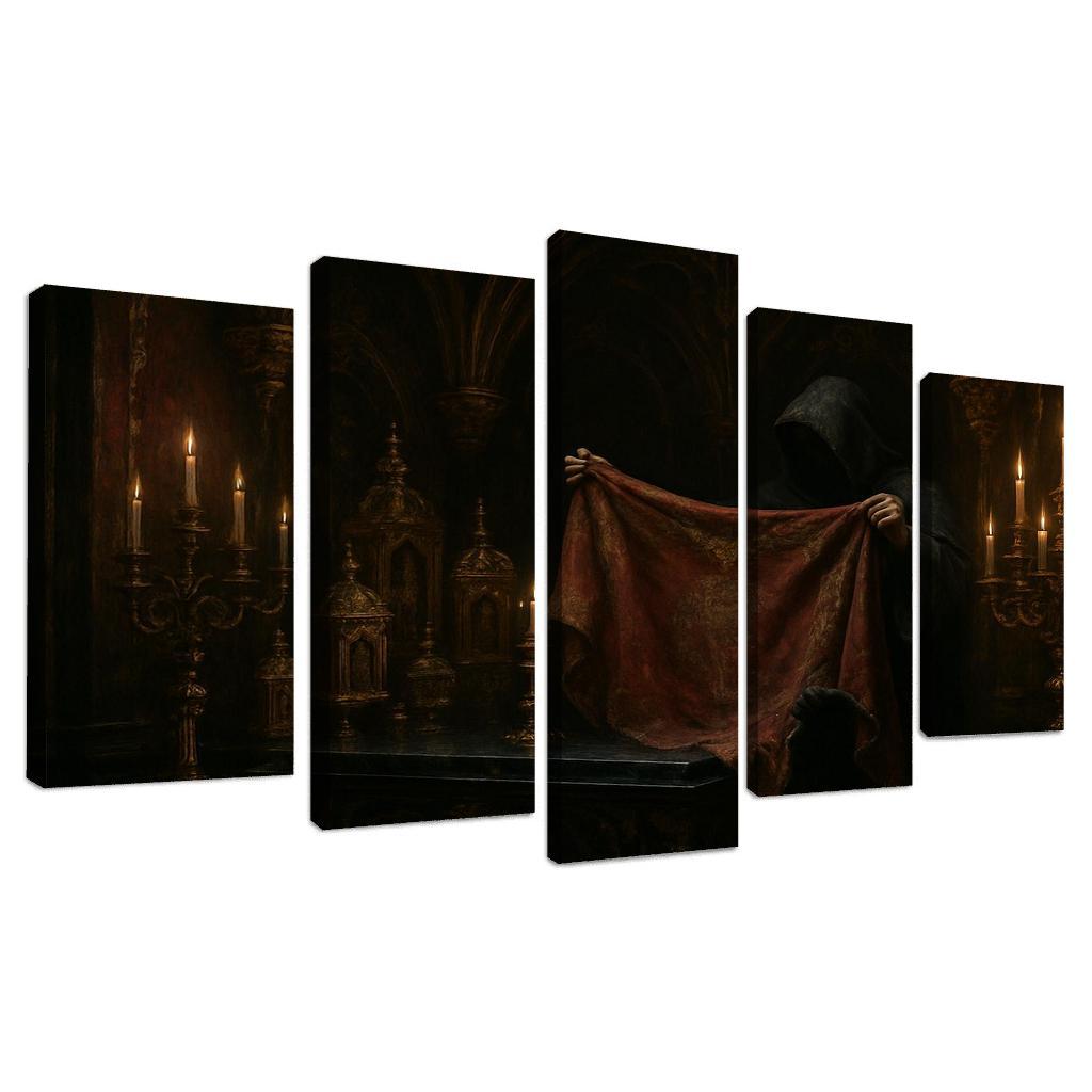 Obsidian Reliquary Altar decor