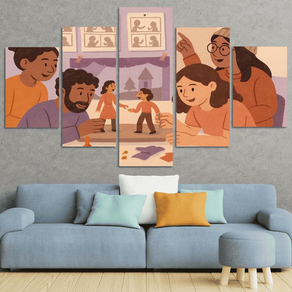 Storyboard Puppetry Workshop decor