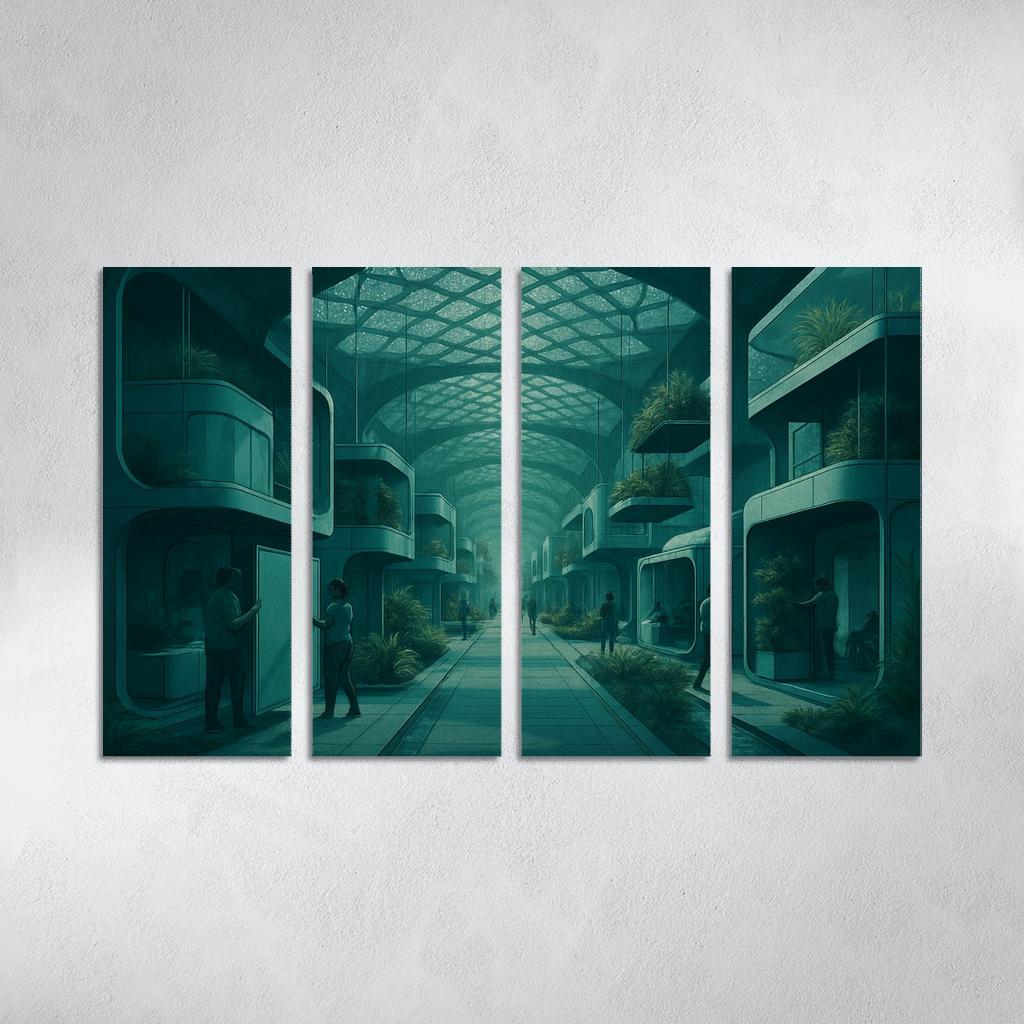 Lattice Canopy Habitats home decor