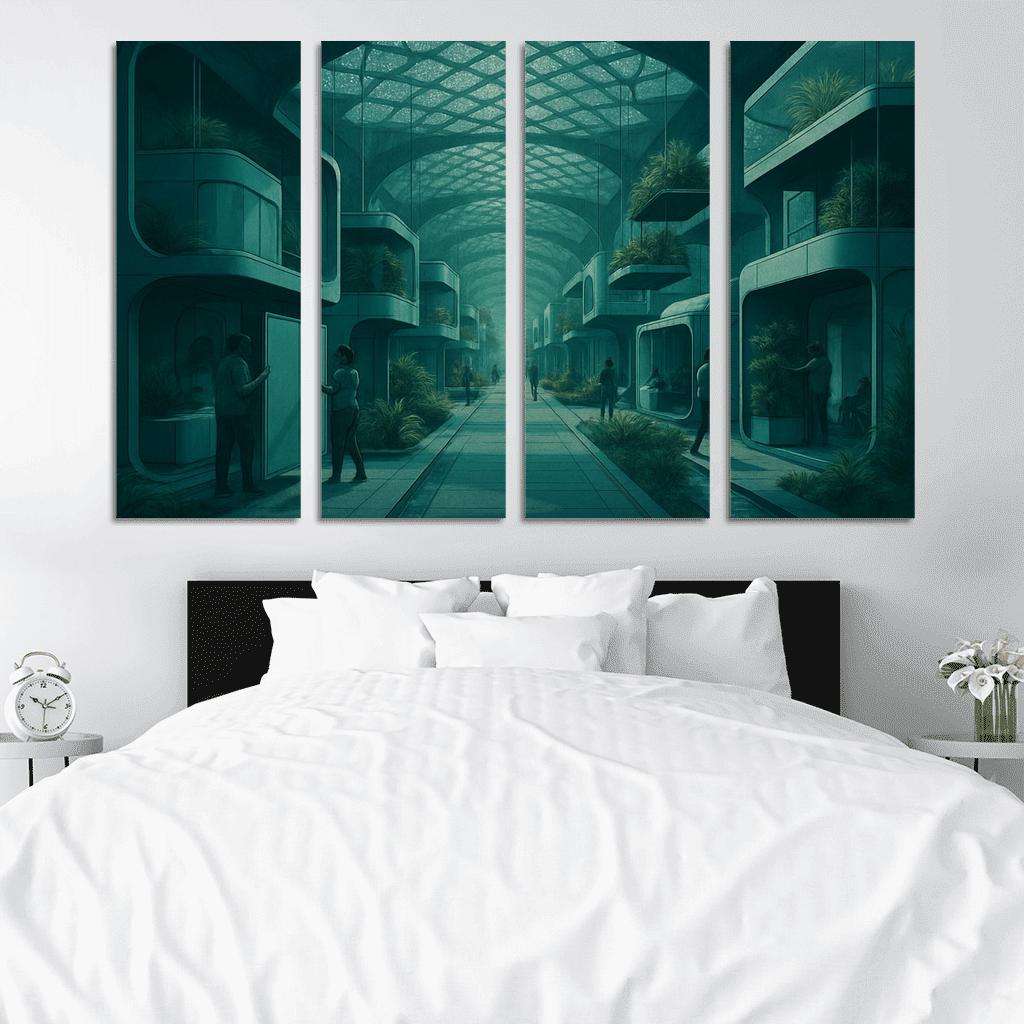 Lattice Canopy Habitats home decor