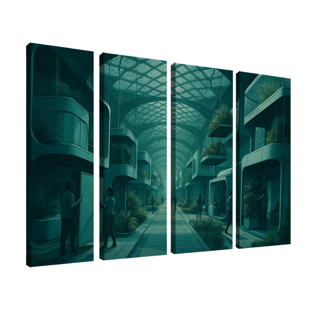 Lattice Canopy Habitats home decor