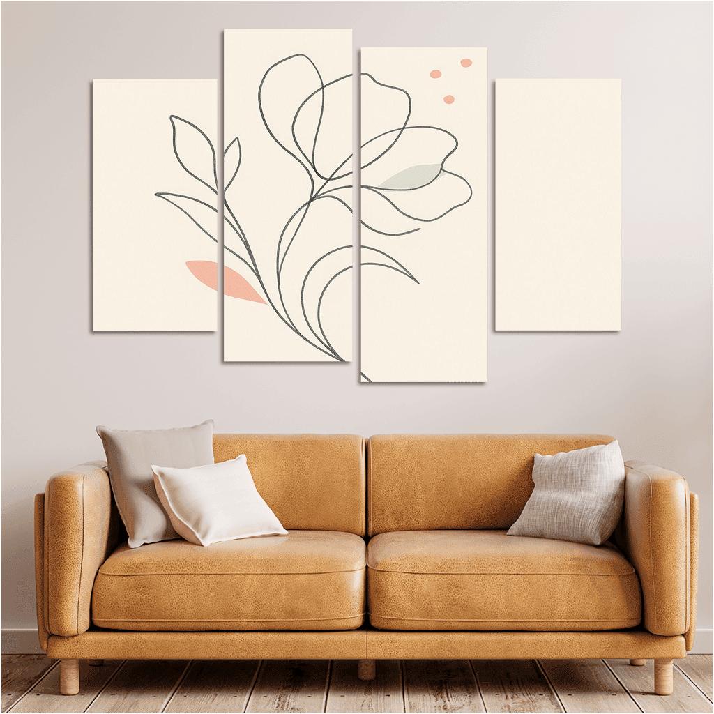 Breath Of Petals oil paintings frame