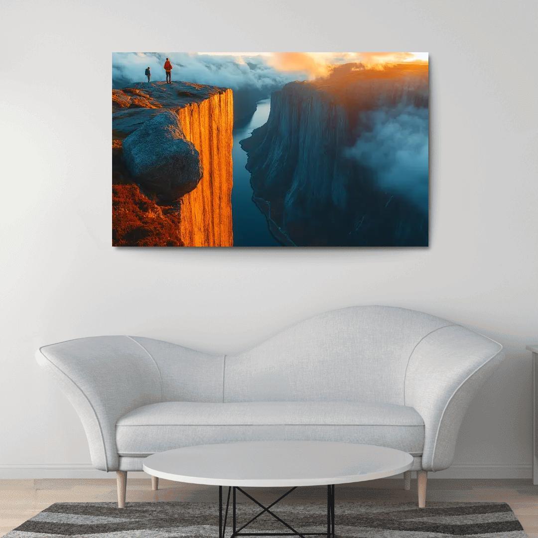 Kjeragbolten Boulder Overlook one-piece frames