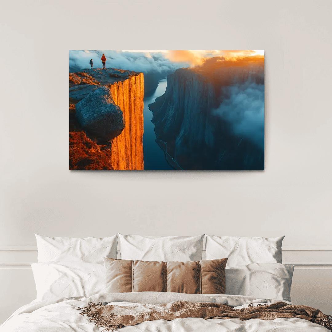 Kjeragbolten Boulder Overlook one-piece frames