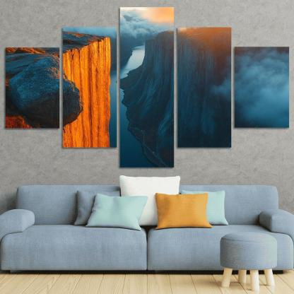 Kjeragbolten Boulder Overlook one-piece frames