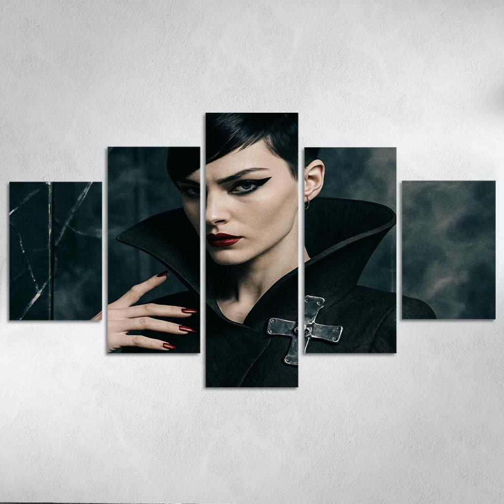 Porcelain Punk canvas paintings frame