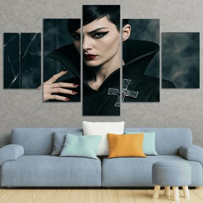Porcelain Punk canvas paintings frame
