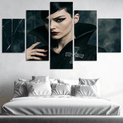 Porcelain Punk canvas paintings frame