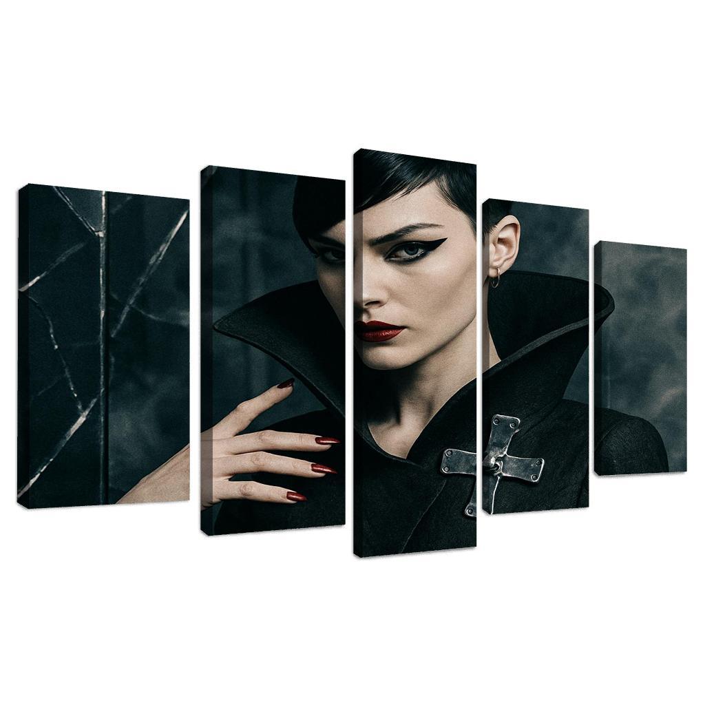 Porcelain Punk canvas paintings frame