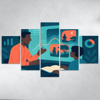 Narrative Data Visualization Workshop wall art