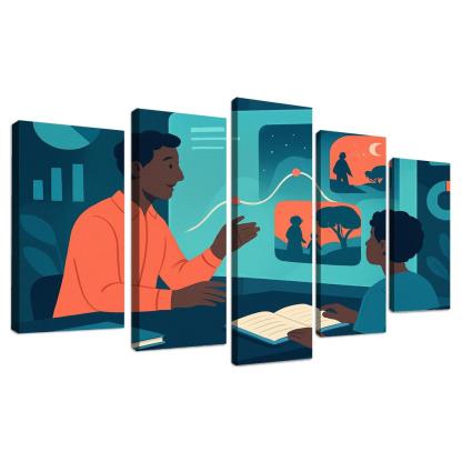 Narrative Data Visualization Workshop wall art