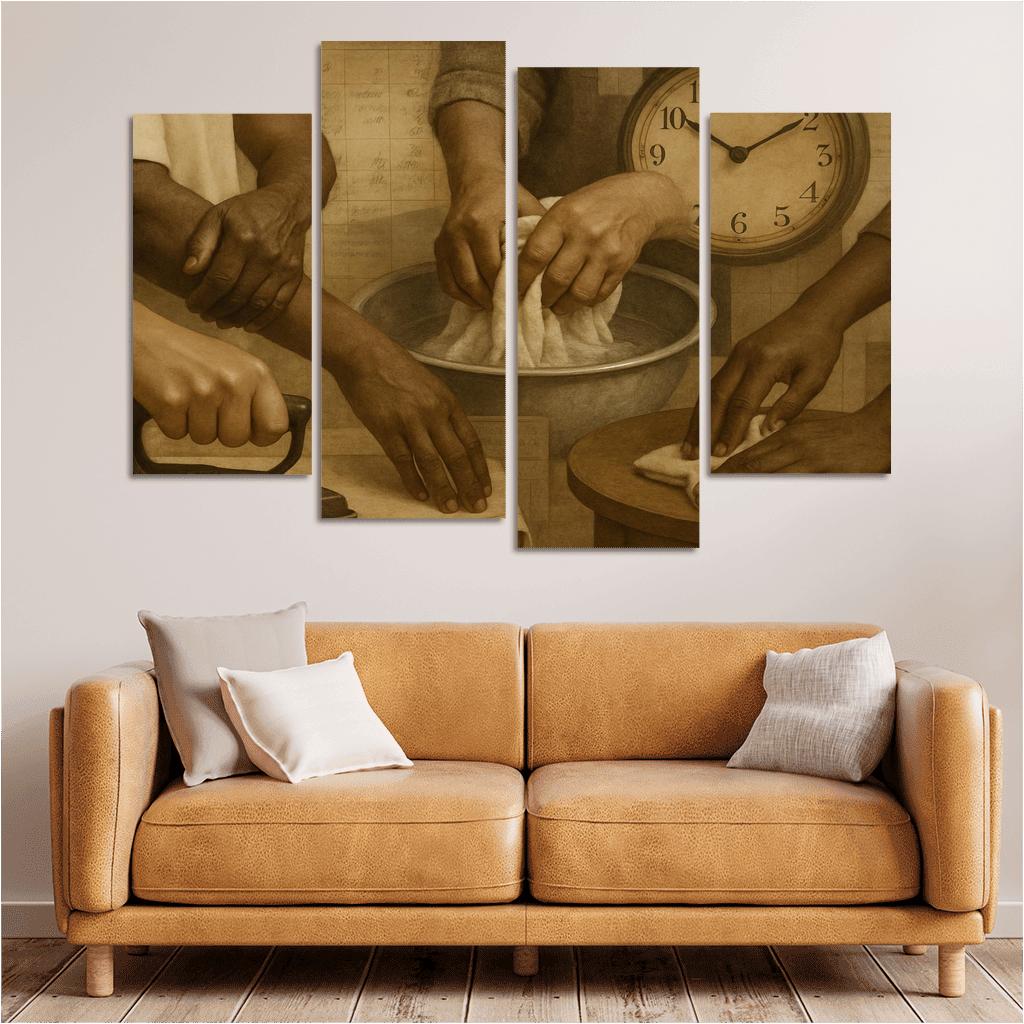 Invisible Labor wall art