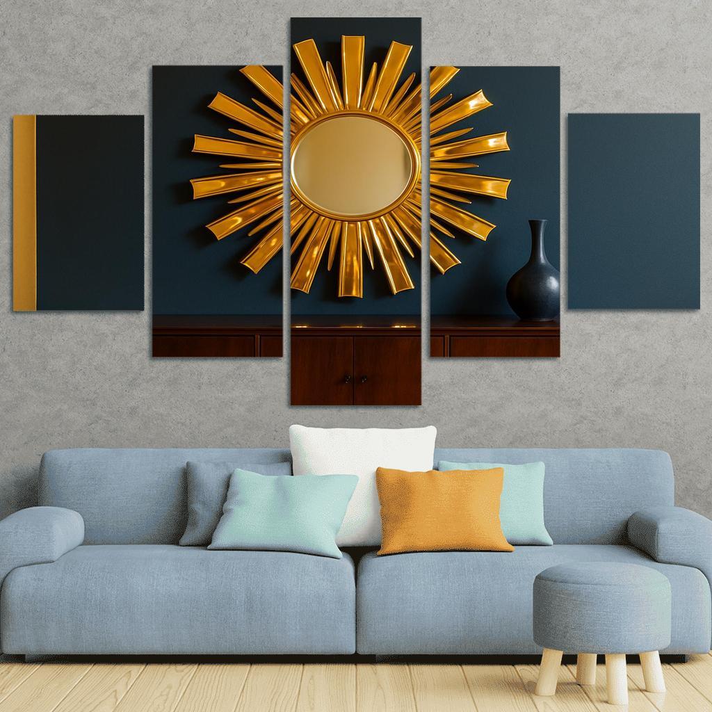 Lacquered Mirror Sunburst one-piece frames