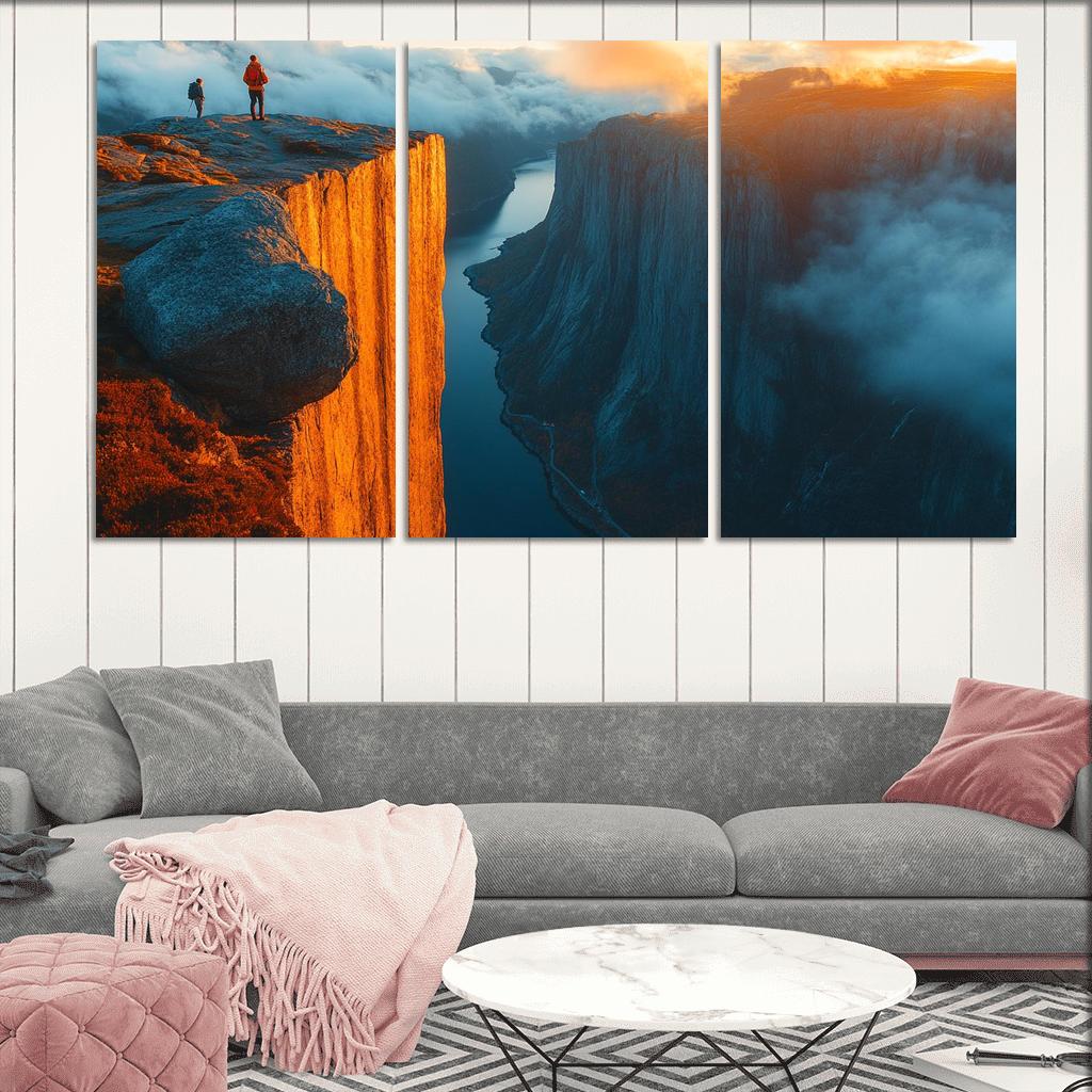 Kjeragbolten Boulder Overlook one-piece frames