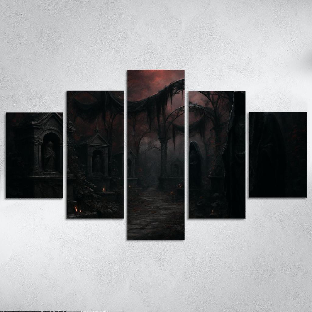 Veiled Reliquary Garden wall decor