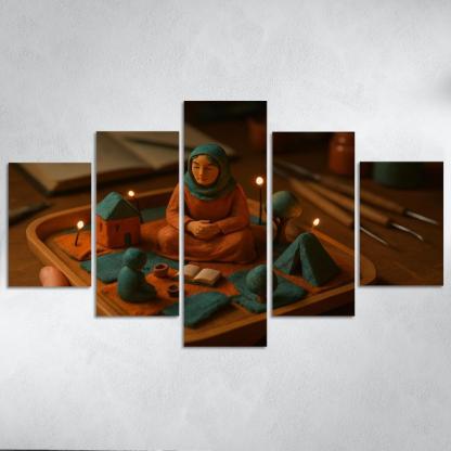 Micro Clay Storytelling Dioramas one-piece frames