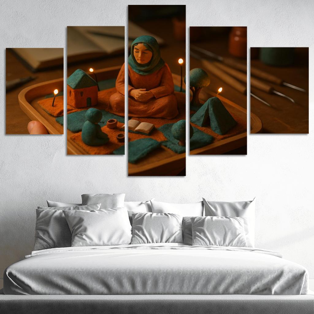 Micro Clay Storytelling Dioramas one-piece frames