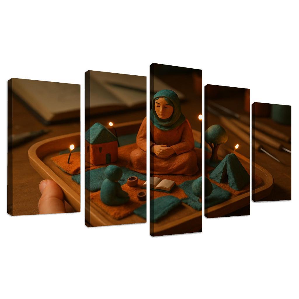 Micro Clay Storytelling Dioramas one-piece frames