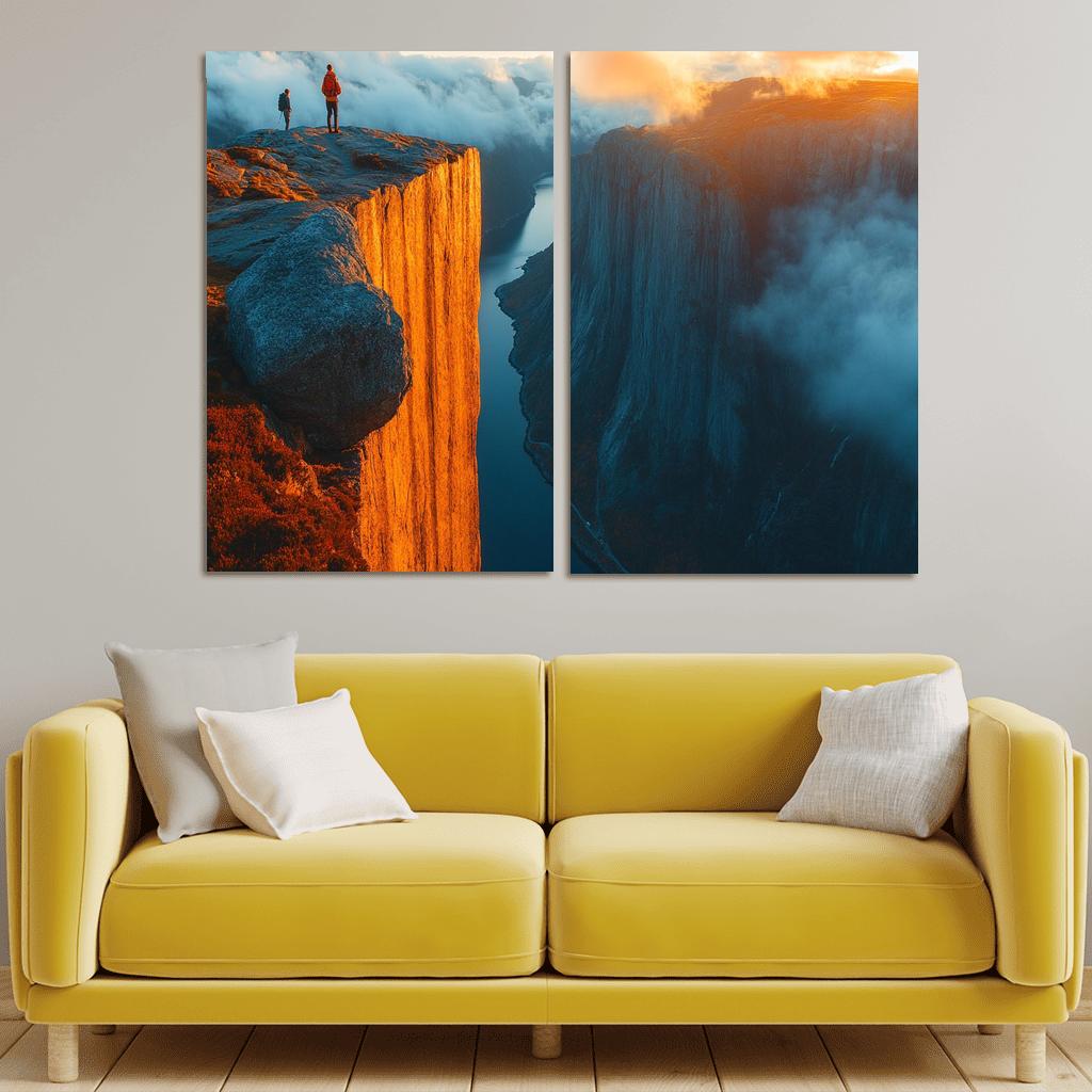 Kjeragbolten Boulder Overlook one-piece frames